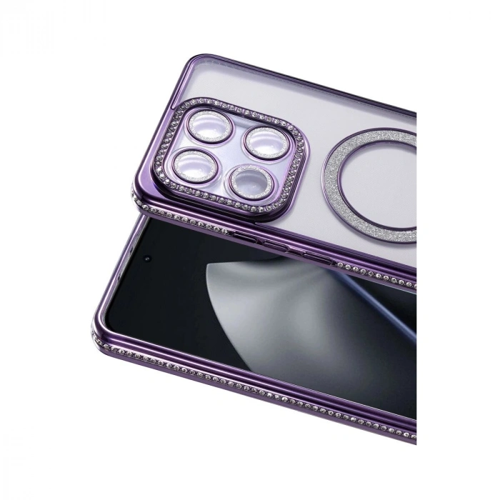 Joko  Mi 15t Pro Joke Simli Magneticsafe Kılıf - Derin Mor