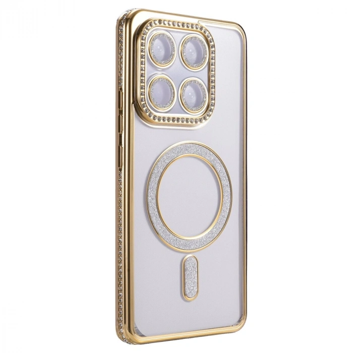 Joko  Mi 15t Pro Joke Simli Magneticsafe Kılıf - Gold