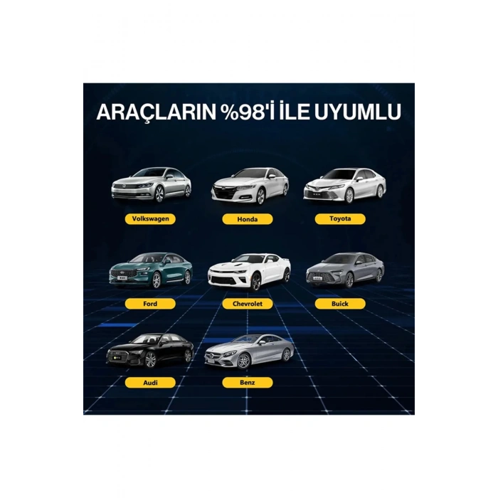 Kablosuz CarPlay & Android Auto Adaptörü  Apple ve Android Cihazlar İçin Evrensel Wireless Carplay Çevirici (  )