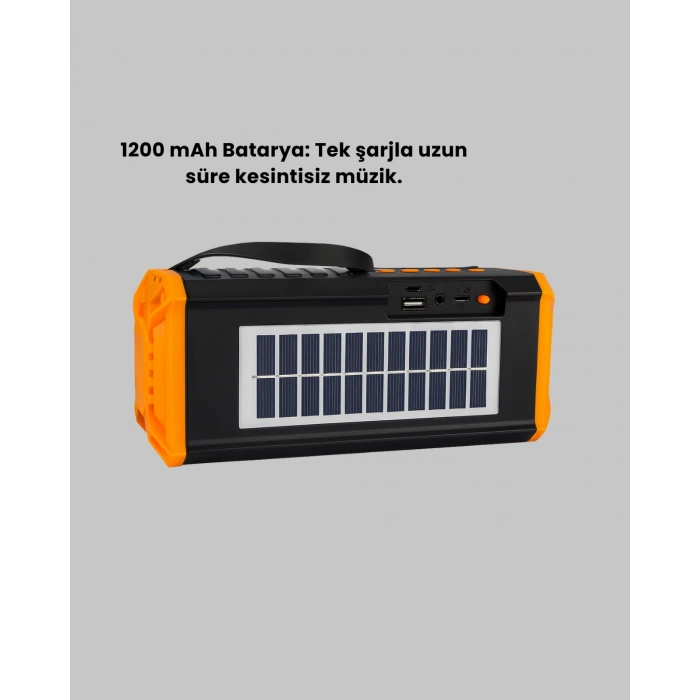 Kablosuz JIPOX P520 Bluetooth Hoparlör Uzun Pil Ömrü ve Mikrofon