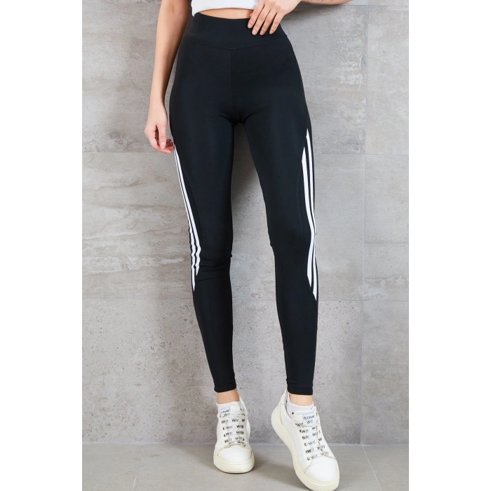 Kadın Şeritli Tayt