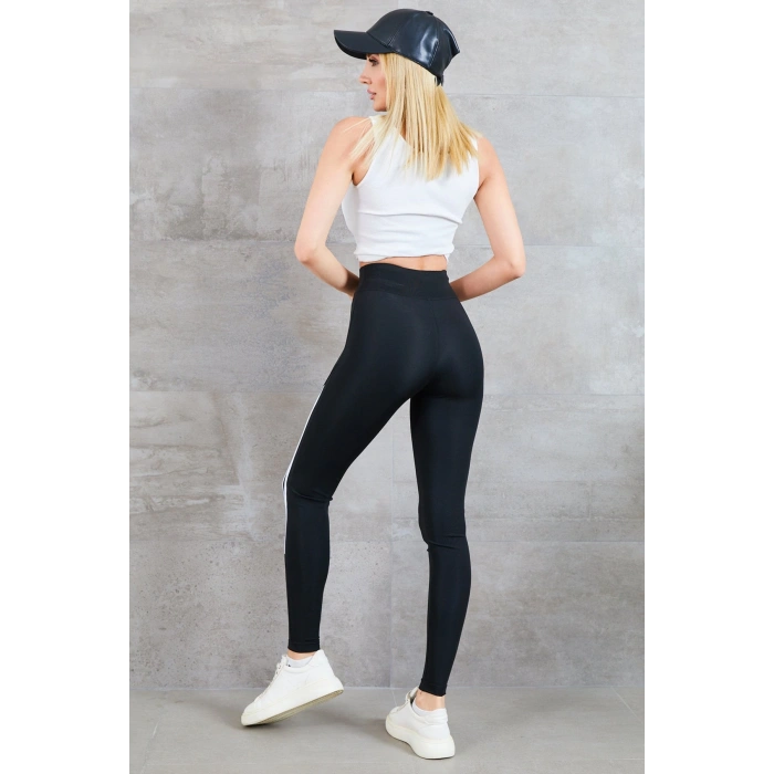 Kadın Şeritli Tayt