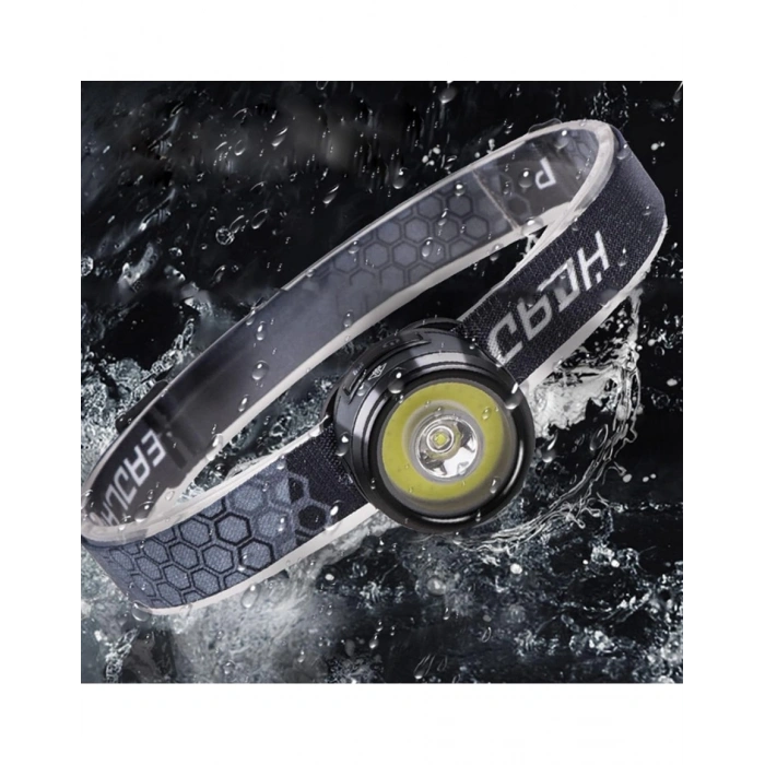 Kafa Lambası Kafa Feneri Şarjlı Profesyonel COB Fener 7 Modlu