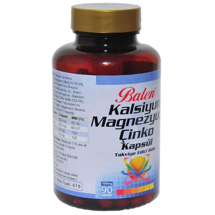 Kalsiyum Magnezyum Çinko 90