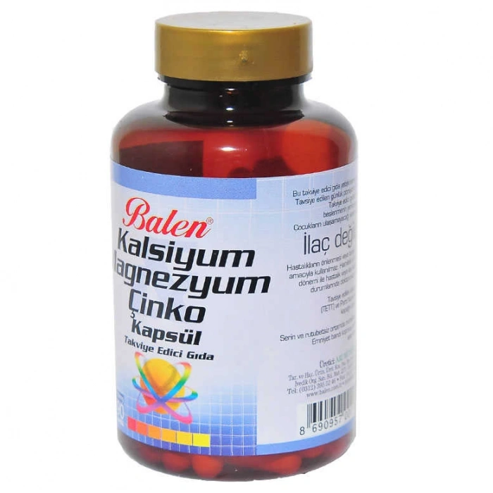 Kalsiyum Magnezyum Çinko 90
