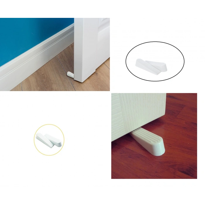 Kapı eri - Kapı Altı eri - Beyaz 2 Adet