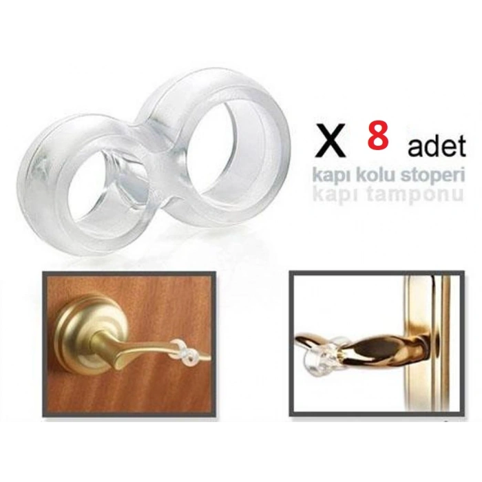 Kapı Kolu eri - Kapı Tamponu - 8 Adet
