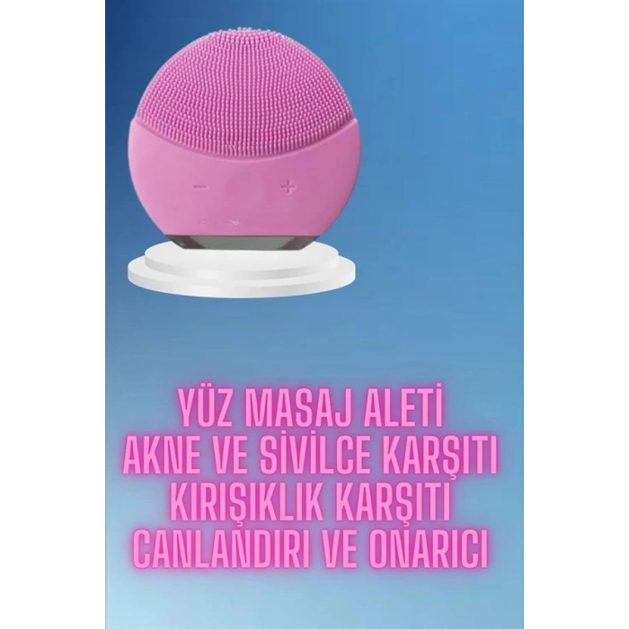 KAŞ BIYIK VE YÜZ EPİLASYON ALETİ VE TİTREŞİMLİ YÜZ TEMİZLEME MASAJ ALETİ İKİLİ SET