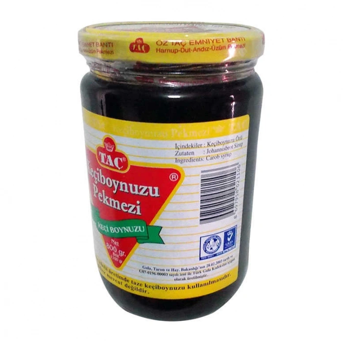 Keçiboynuzu Pekmezi Harnup Pekmezi Cam Kanoz 800 Gr