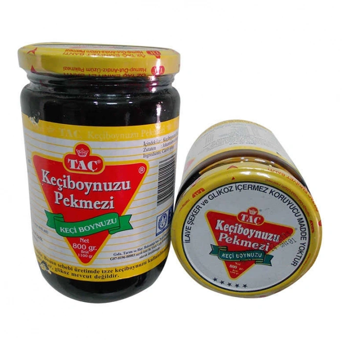 Keçiboynuzu Pekmezi Harnup Pekmezi Cam Kanoz 800 Gr