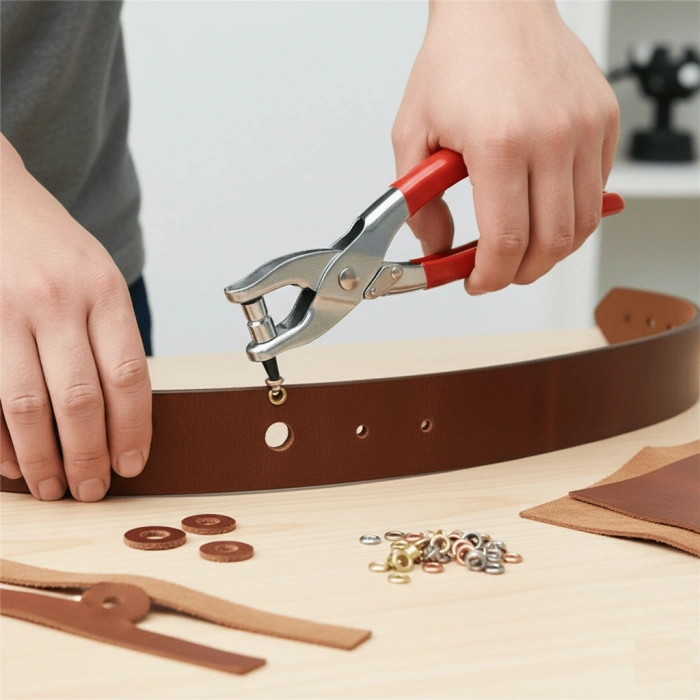 Kemer Delme Perçin Atma Pensesi 2 li Seti