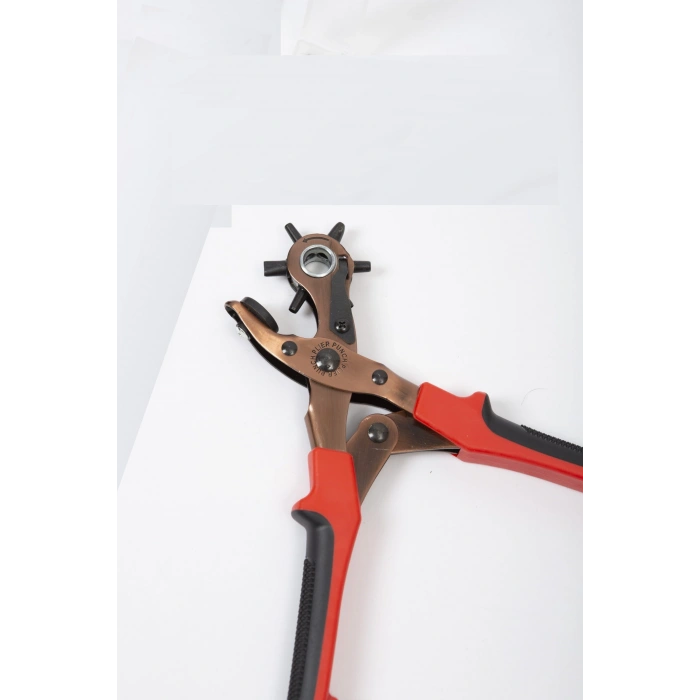 Kemer - Deri Delme Pensesi 6 Farklı Oval ve Yuvarlak Delikler