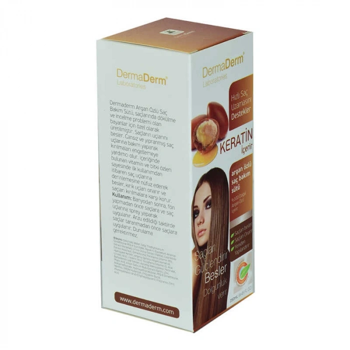 Keratinli Argan Özlü  Bakım Sütü Hızlı  Uzamasına Etkili 250 ML