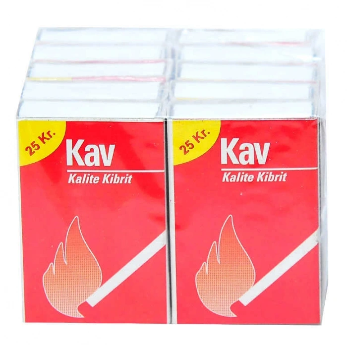 Kibrit 10 Paket (Ortalama 40  X 10 Paket)