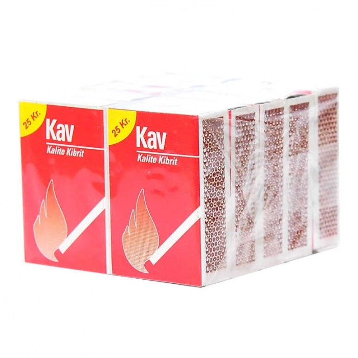 Kibrit 10 Paket (Ortalama 40  X 10 Paket)