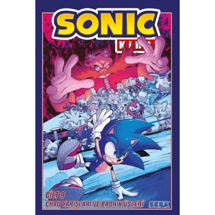 Kirpi Sonic Cilt 9 Chao Yarışları ve Badnik Üsleri