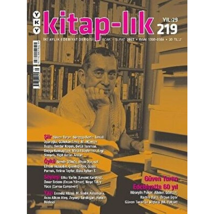 Kitap-lık Sayı 219 - İki Aylık Edebiyat Dergisi (Şubat 2022)