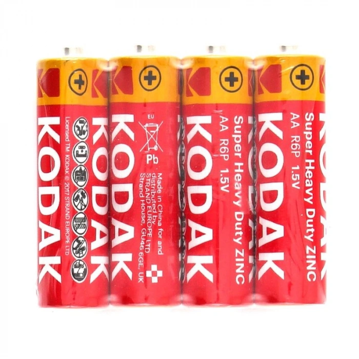 Kodak Aa Pil Super Heavy Duty Çinko Karbon Kalem Pil 60 Adet (74)