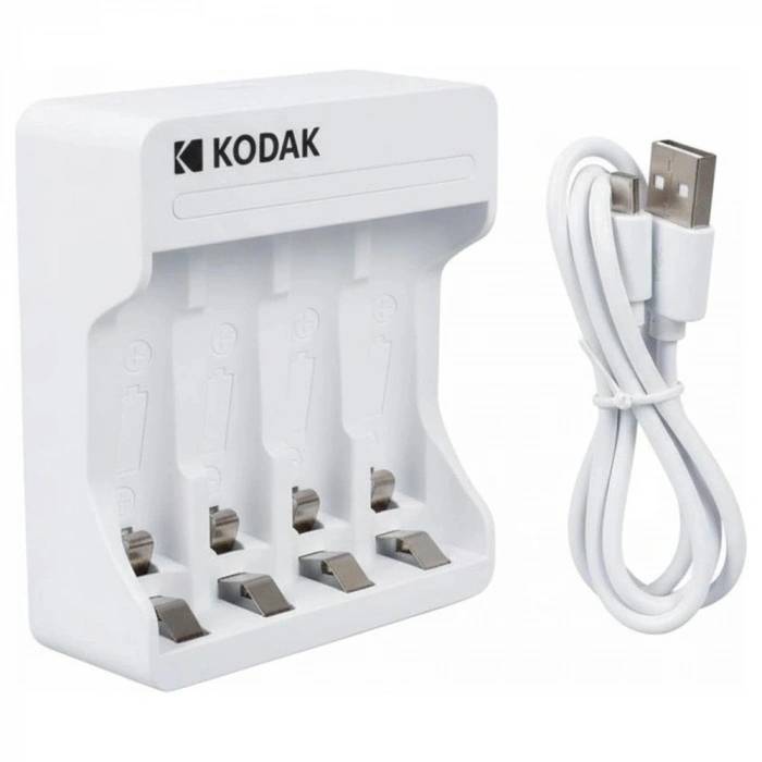 Kodak Kd-29490 4’lü Aa/aaa Ni-mh Type-c Otomatik Hızlı Pil Şarj