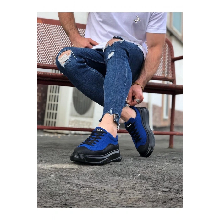 Kömür Mavi Erkek Ayakkabı