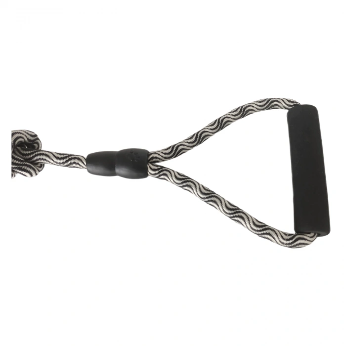 Köpek Göğüs Tasma Seti Daa Desenli 1.5 cm*35-48 cm Siyah-Beyaz