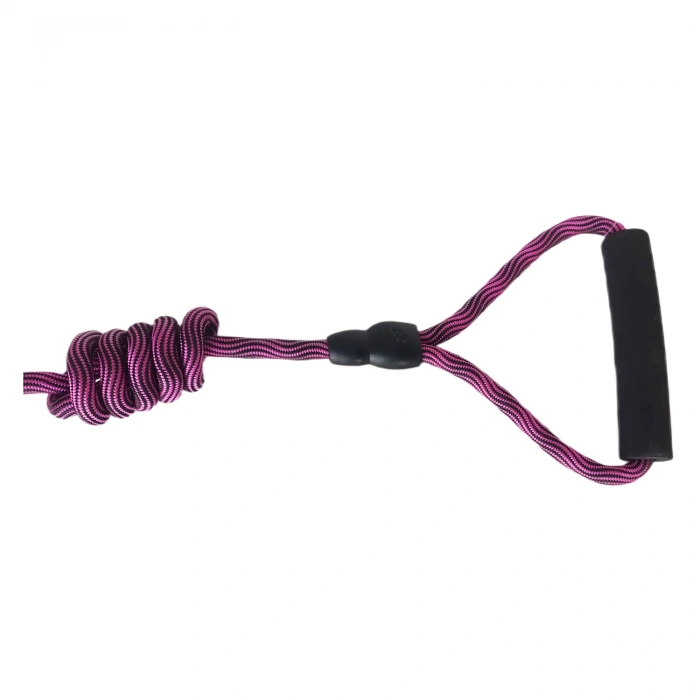 Köpek Göğüs Tasma Seti Daa Desenli 2 cm*40-58 cm Mor-Pembe