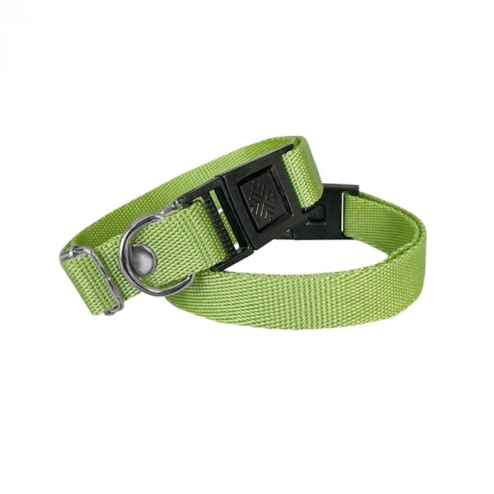 Köpek Tasması Dokuma 2 cm - Min: 30 cm - Max: 50 cm Yeşil