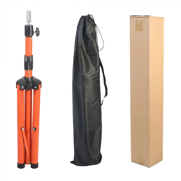 Kuaför Eğitim Mankeni İçin Metal Tripod / Tcu + Taşıma Çantası