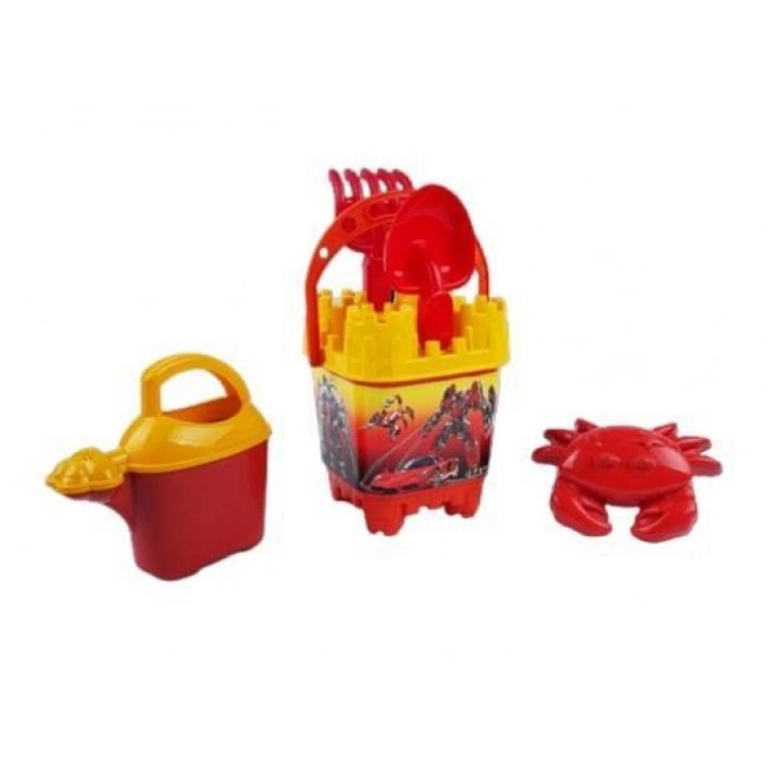 Küçük Kale Kova Plaj Seti ve Aksesuarları  - 1 ADET