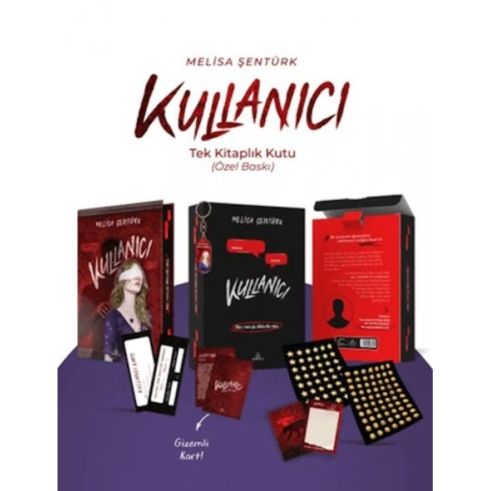 Kullanıcı – Tek Kitaplık Yan Boyamalı Kutu