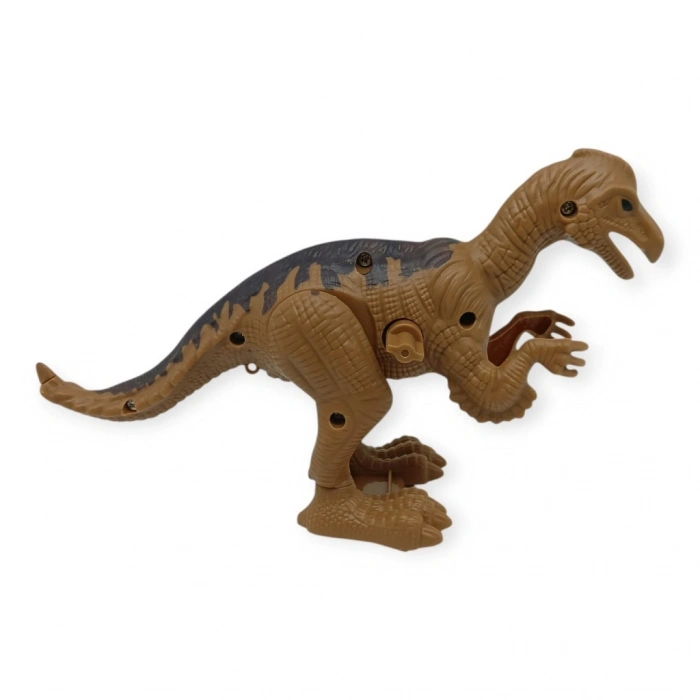 Kurmalı Dinazor Figürleri 20 cm - Asaurus - Kahverengi - 1 ADET