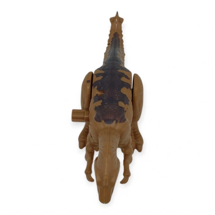 Kurmalı Dinazor Figürleri 20 cm - Asaurus - Kahverengi - 1 ADET