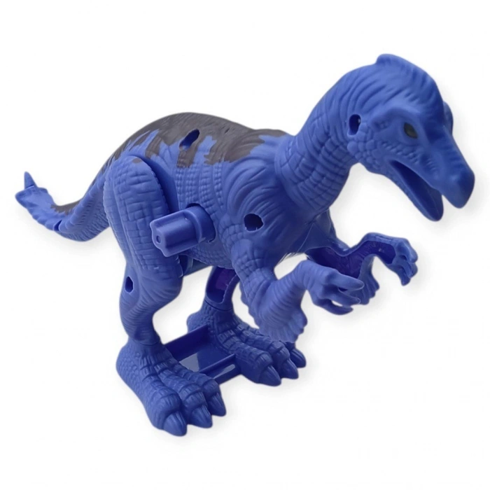 Kurmalı Dinazor Figürleri 20 cm - Asaurus - Mor - 1 ADET