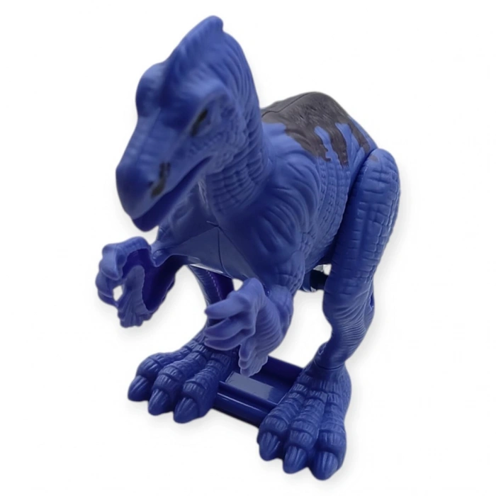 Kurmalı Dinazor Figürleri 20 cm - Asaurus - Mor - 1 ADET