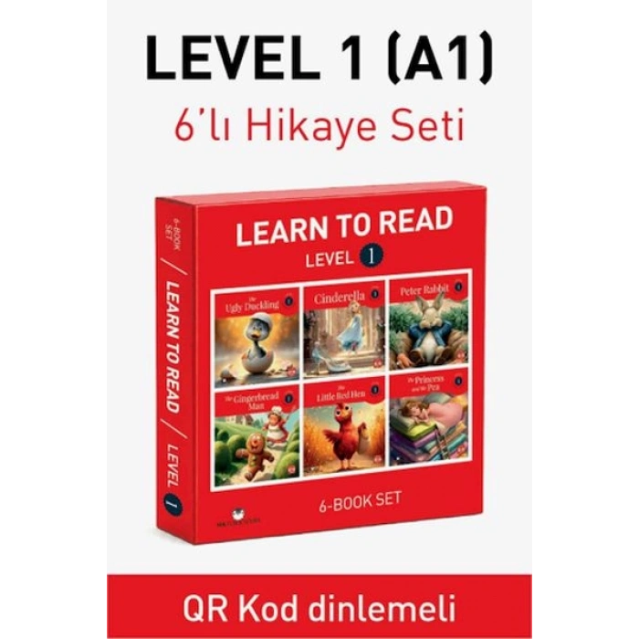Level 1 İngilizce Hikaye Seti (6 Kitap)