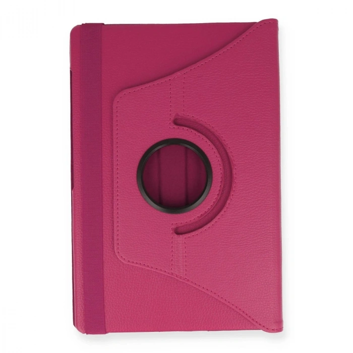 M10 Fhd Plus X606f Kılıf 360 Tablet Deri Kılıf - Pembe