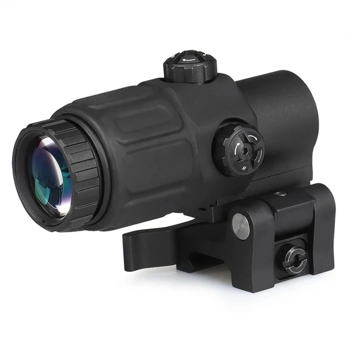 Magnifier 5x Yakınlaştırmalı Dürbün  22mm Ray Uyumlu, Katlanır Yaylı Ayaklı (  )