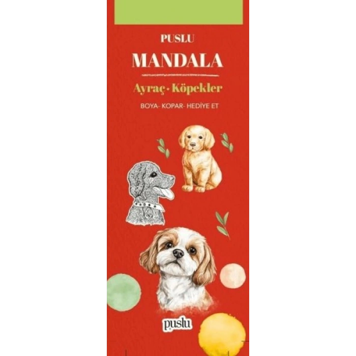 Mandala Ayraç - Köpekler
