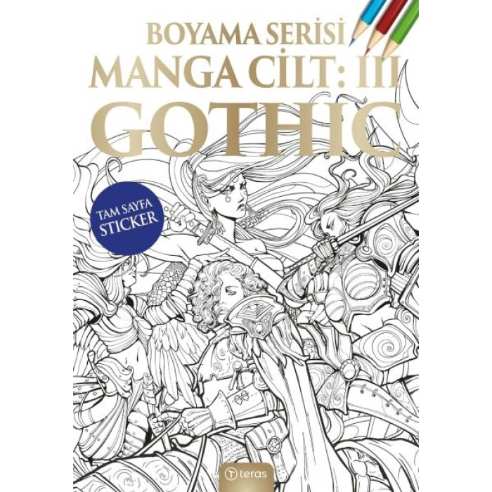 Manga Boyama Cilt III Gothic
