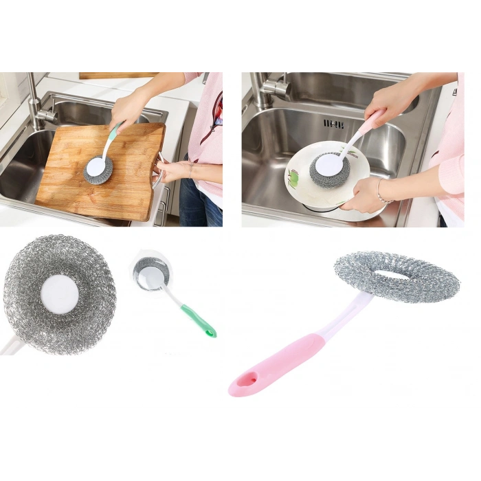 Mangal Temizleme Fırçası - Barbekü Fırçası - Labo Bulaşık Fırçası