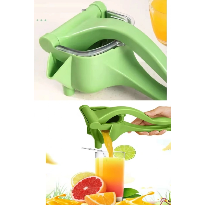 Manuel Plastik Meyve Portakal Karpuz Limon Sıkacağı Kollu Sebze Suyu Sıkma Limonata Aparatı Aleti (74)