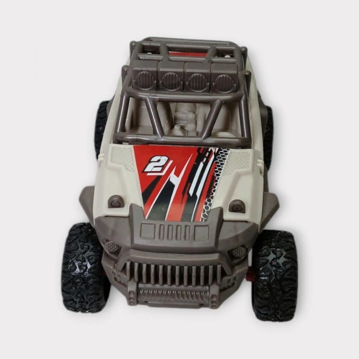 Maxx Wheels Sesli ve Işıklı Arazi Aracı  - 666-18PA - Gri - 1 ADET