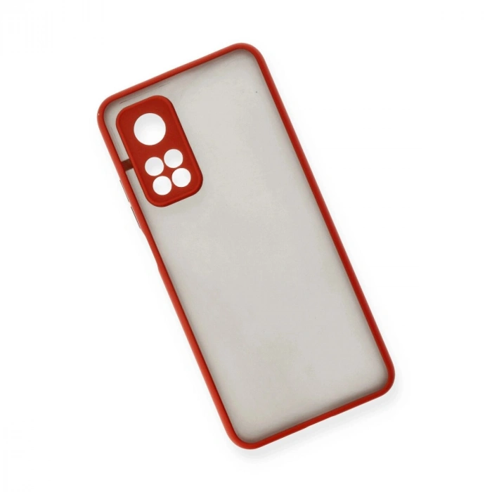 Mi 10t Kılıf Montreal  Kapak - Kırmızı