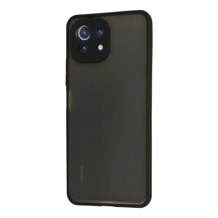 Mi 11 Lite Kılıf Montreal  Kapak - Siyah