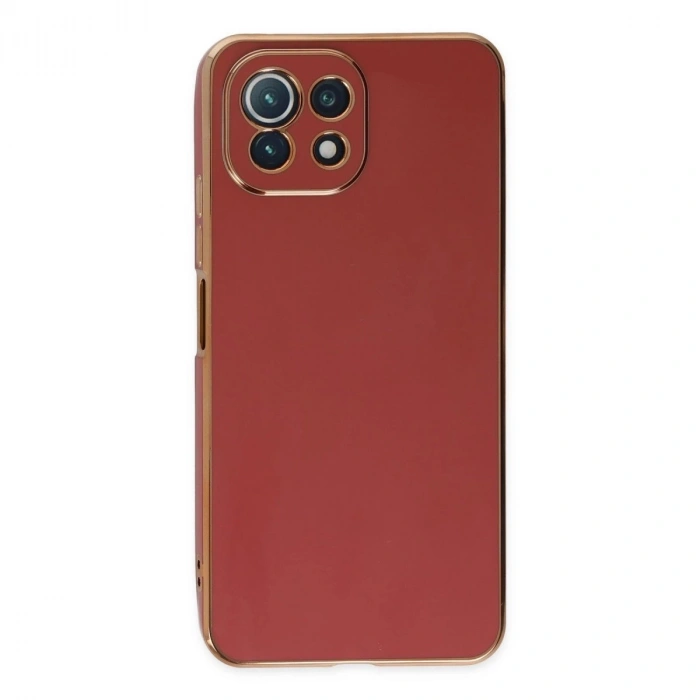 Mi 11 Lite Kılıf Volet  - Kırmızı