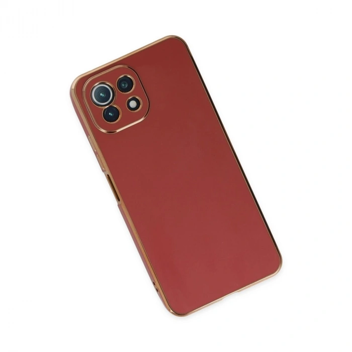 Mi 11 Lite Kılıf Volet  - Kırmızı