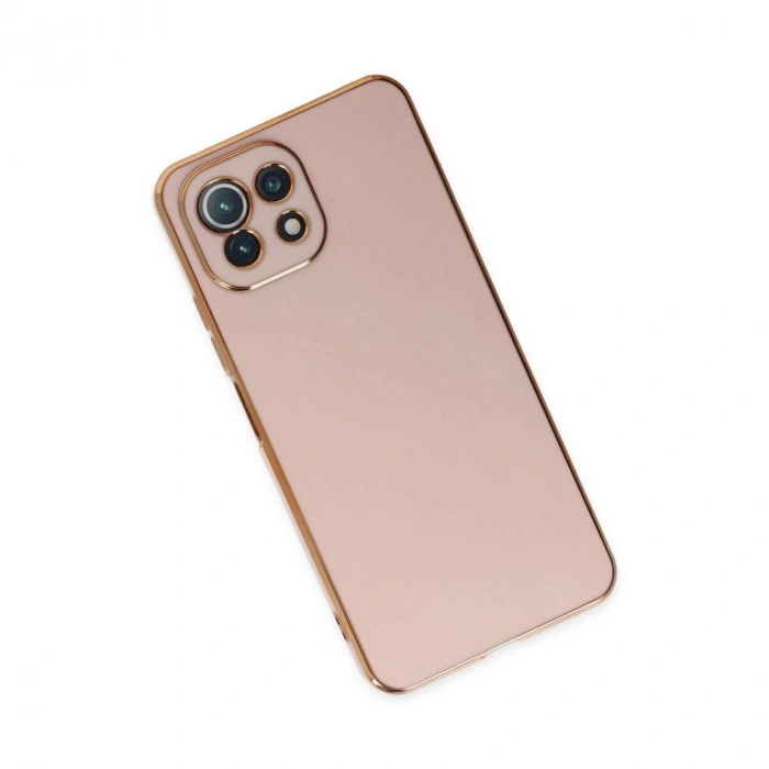 Mi 11 Lite Kılıf Volet  - Pembe