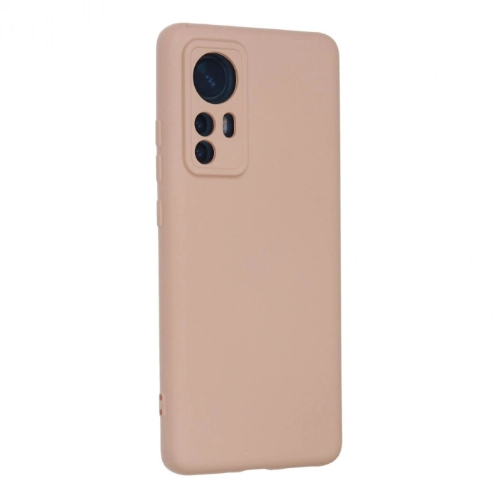 Mi 12 Kılıf Nano İçi Kadife  - Pudra