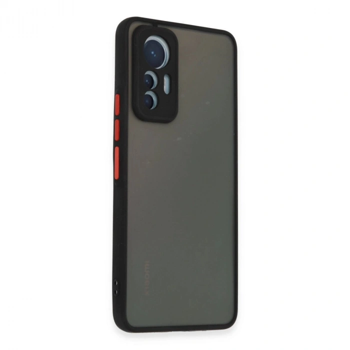 Mi 12 Lite Kılıf Montreal  Kapak - Siyah