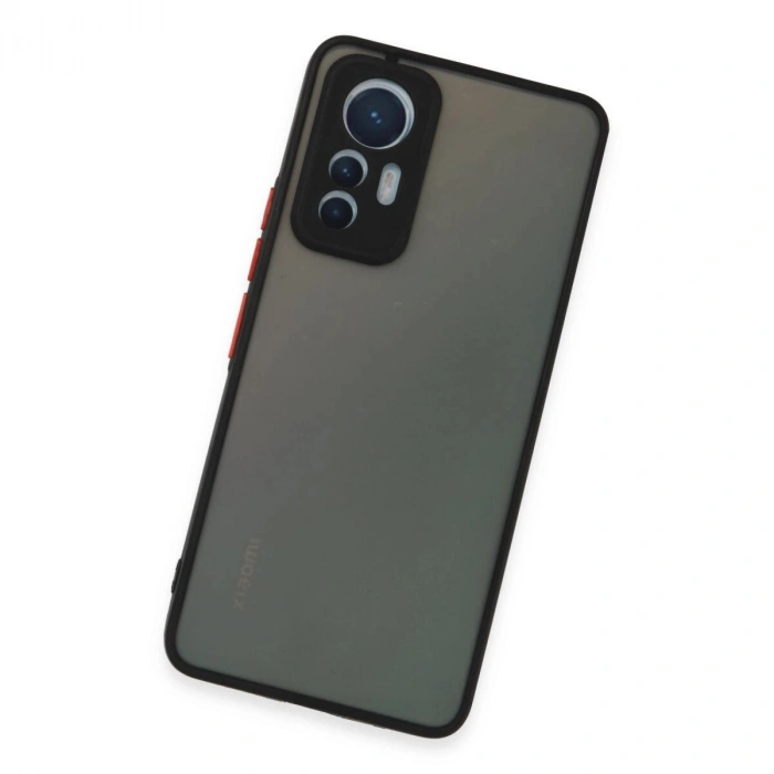 Mi 12 Lite Kılıf Montreal  Kapak - Siyah